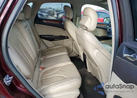 2017 Lincoln Mkc Select z USA, uszkodzony, nr VIN 5LMCJ2C98HUL32796